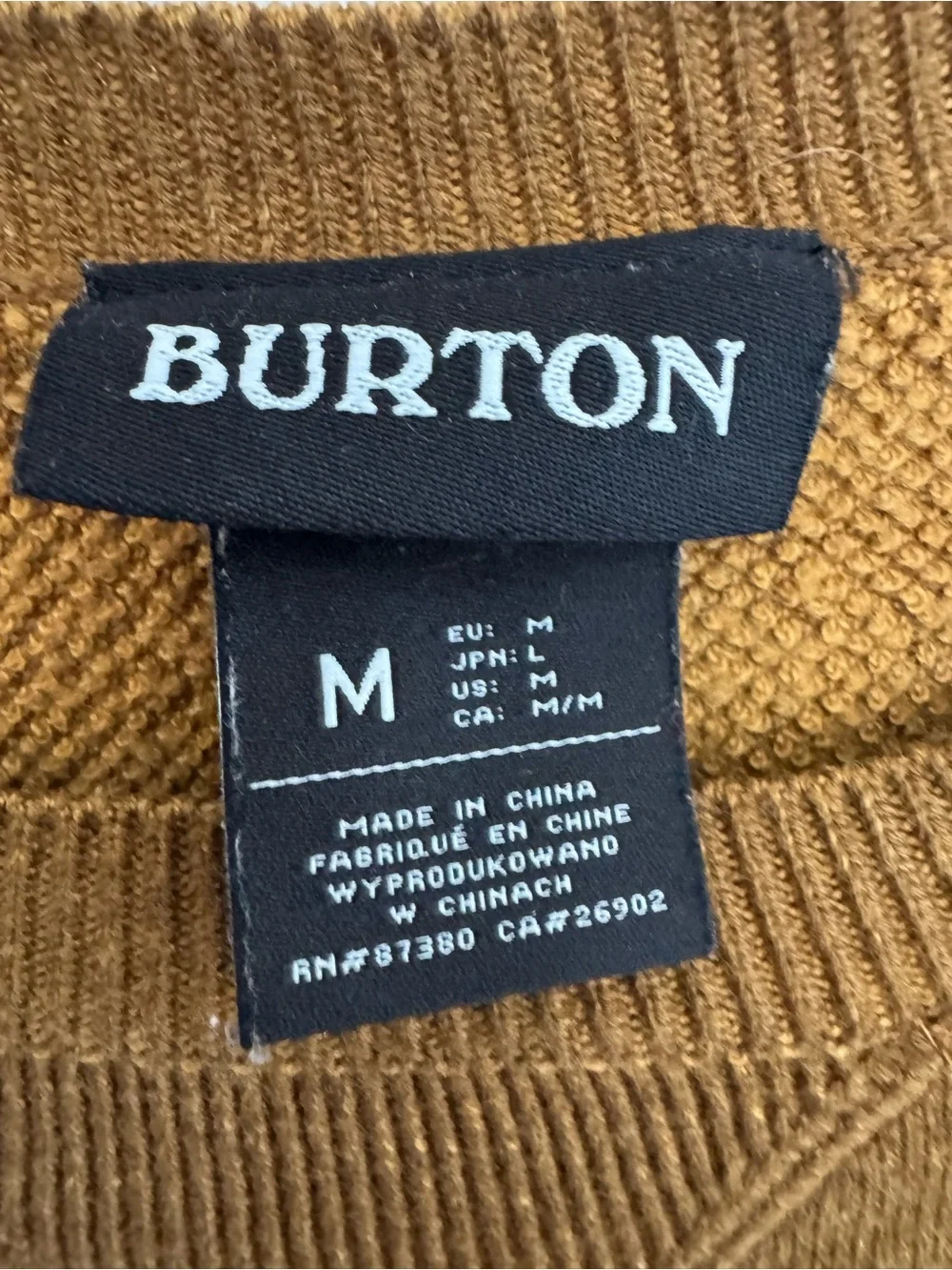Burton classic crew